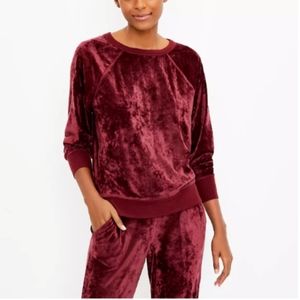 Lou & Grey velour jogging suit